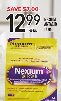 Metro Nexium antacid offer