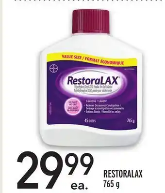 Metro Restoralax offer