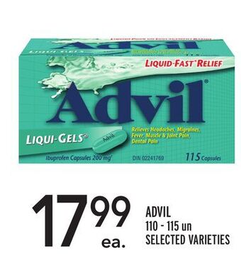 Metro Advil offer