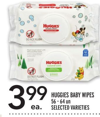 Metro Huggies baby wipes offer