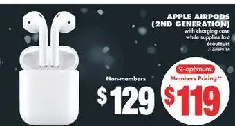No Frills Apple airpods (2nd generation) offer