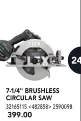Flex 7-1/4" brushless circular saw