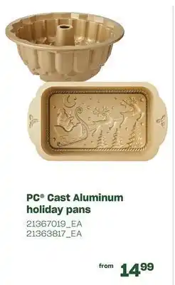 Loblaws Pc® cast aluminum holiday pans offer