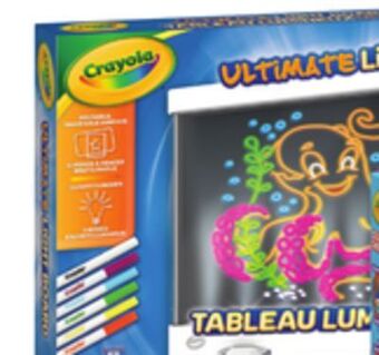 Staples Crayola ultimate light board offer