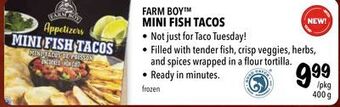 Farm Boy Farm boy™ mini fish tacos offer