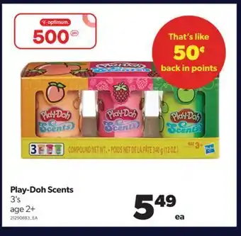 Real Canadian Superstore Play-doh scents, 3's offer