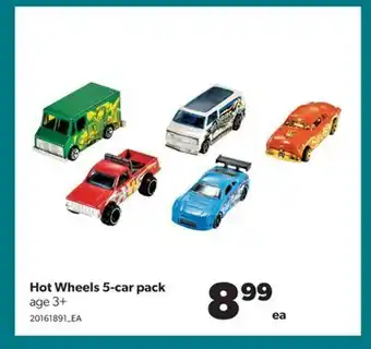 Real Canadian Superstore Hot wheels 5-car pack offer