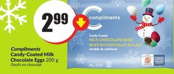 FreshCo Compliments candy-coated milk chocolate eggs 200 g offer