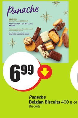 FreshCo Panache belgian biscuits 400 g offer