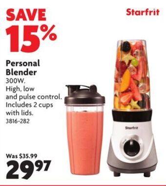 Home Hardware Personal blender offer
