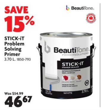 Home Hardware Stick-it problem solving primer offer