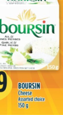 Marché Adonis Boursin cheese offer