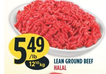 Marché Adonis Lean ground beef halal offer