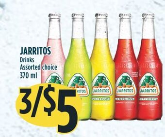 Marché Adonis Jarritos drinks offer