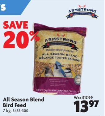 Home Hardware All season blend bird feed offer