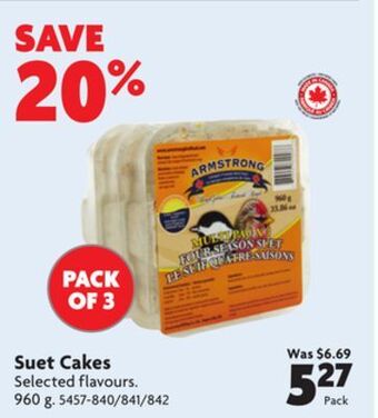Home Hardware Suet cakes offer