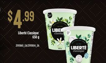Zehrs Markets Liberté classique®, 650 g offer