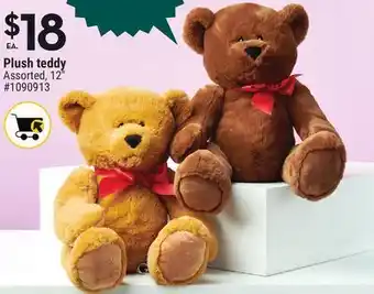 Giant Tiger Plush teddy offer