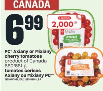 Valu-mart Tomates cerises axiany ou mixiany pc, 680/681 g offer