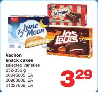 Wholesale Club Vachon snack cakes, 252-336 g offer