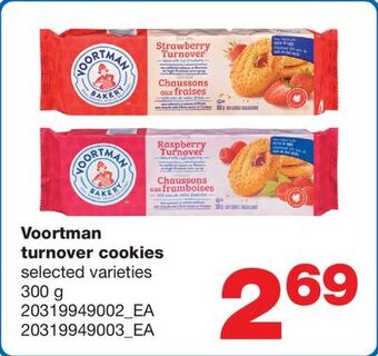 Wholesale Club Voortman turnover cookies, 300 g offer