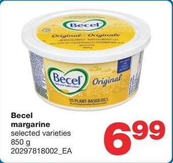 Wholesale Club Becel margarine, 850 g offer