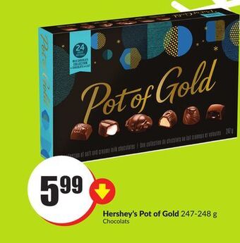 Chalo FreshCo Hershey's pot of gold 247-248 g offer