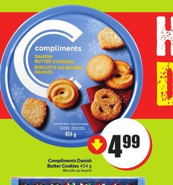 Chalo FreshCo Compliments danish butter cookies 454 g offer