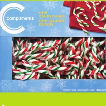 Chalo FreshCo Compliments mini candy canes 600 g offer
