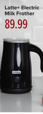 Linen Chest Latte+ electric milk frother offer