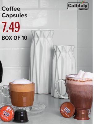 Linen Chest Coffee capsules offer