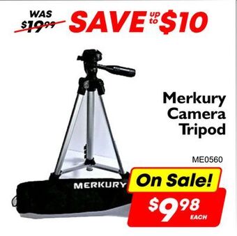 Factory Direct Merkury camera tripod offer