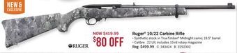 Bass Pro Ruger® 10/22 carbine rifle offer