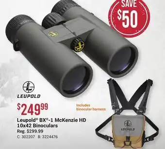Bass Pro Leupold® bx®-1 mckenzie hd 10x42 binoculars offer