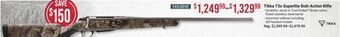 Bass Pro Tikka t3x superlite bolt-action rifle offer