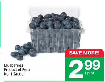 Highland Farms Blueberries offer