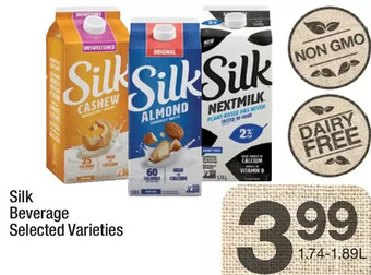 Silk beverage