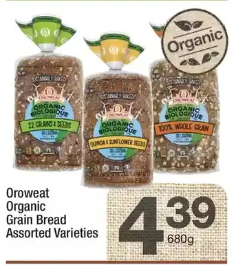 Highland Farms Oroweat organic grain bread offer