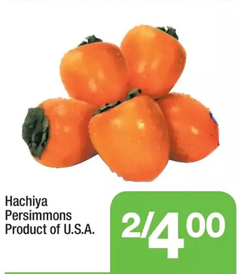 Hachiya persimmons
