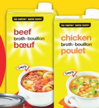 No Frills No name® broth, 900 ml offer