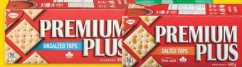 No Frills Premium plus crackers, 450/500 g offer