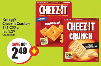 FreshCo Kellogg's cheez-it crackers offer