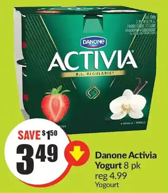 FreshCo Danone activia yogurt offer