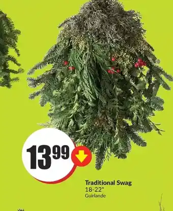 FreshCo Traditional swag guirlande offer