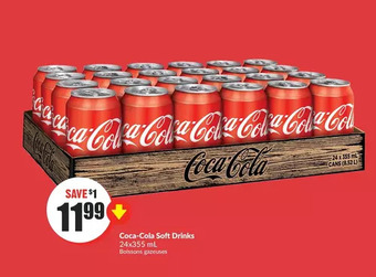 FreshCo Coca-cola soft drinks offer