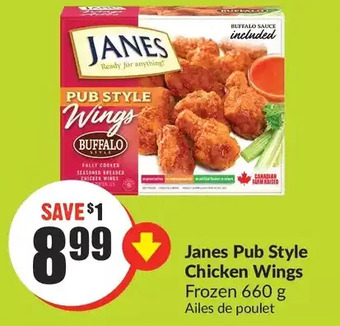 FreshCo Janes pub style chicken wings offer