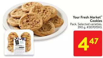 Walmart Your fresh market cookies offer
