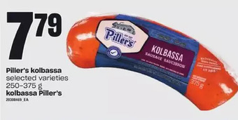 Independent Grocer Piller's kolbassa offer