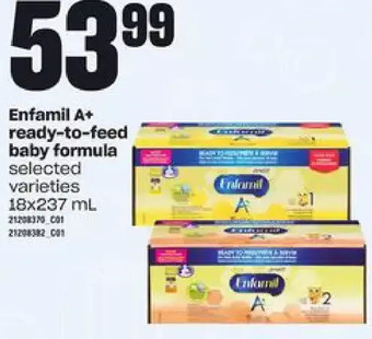 Independent Grocer Enfamil a+ ready-to-feed baby formula offer
