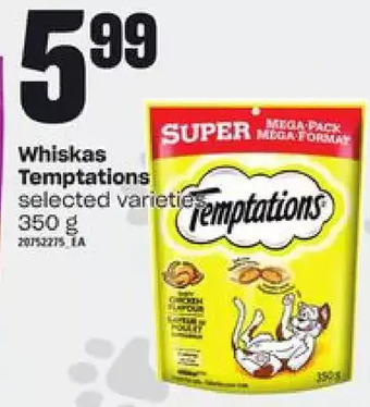Independent Grocer Whiskas temptations offer